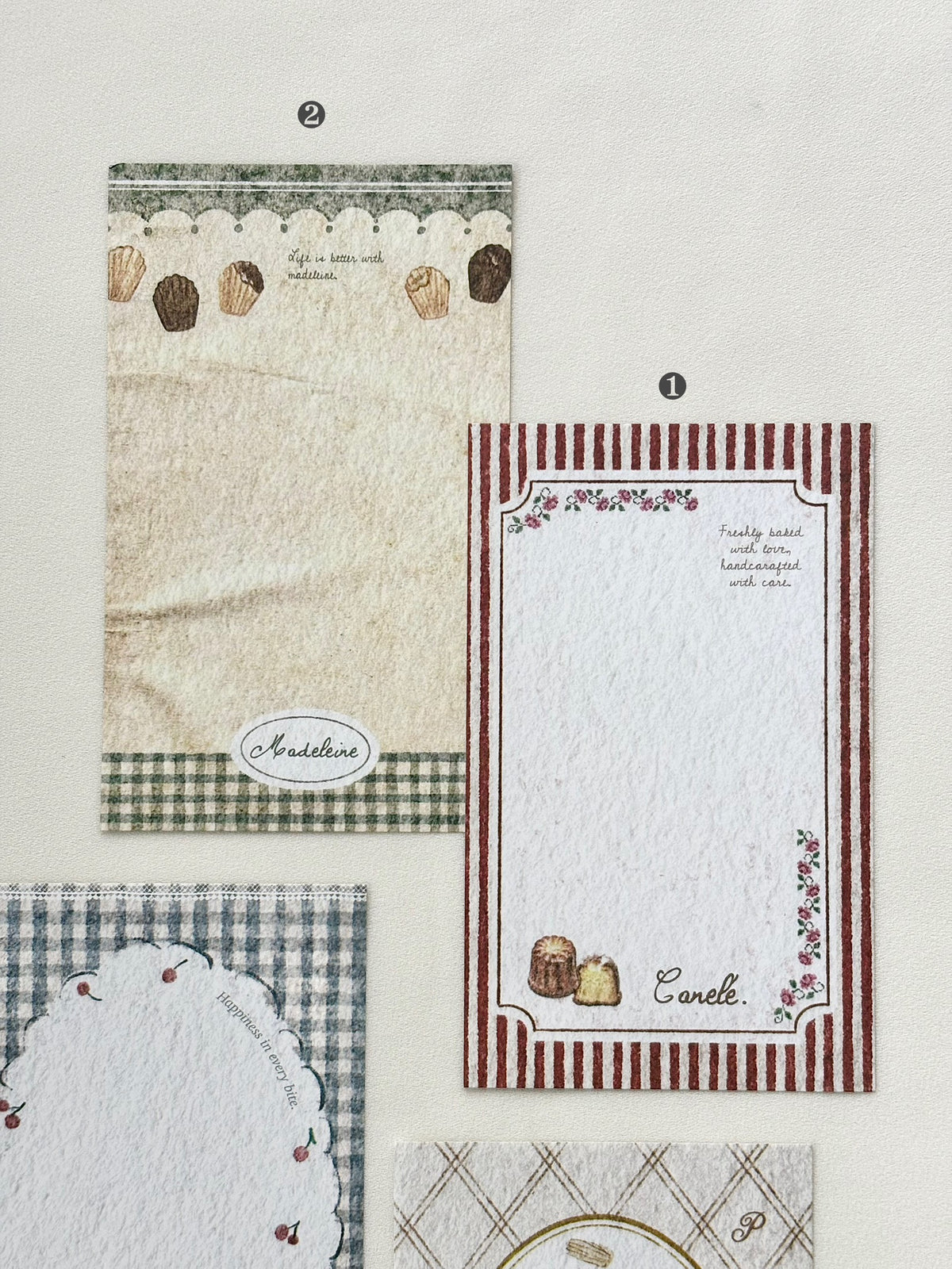 Pion Original Memo/Insert Paper - Dessert (M5)