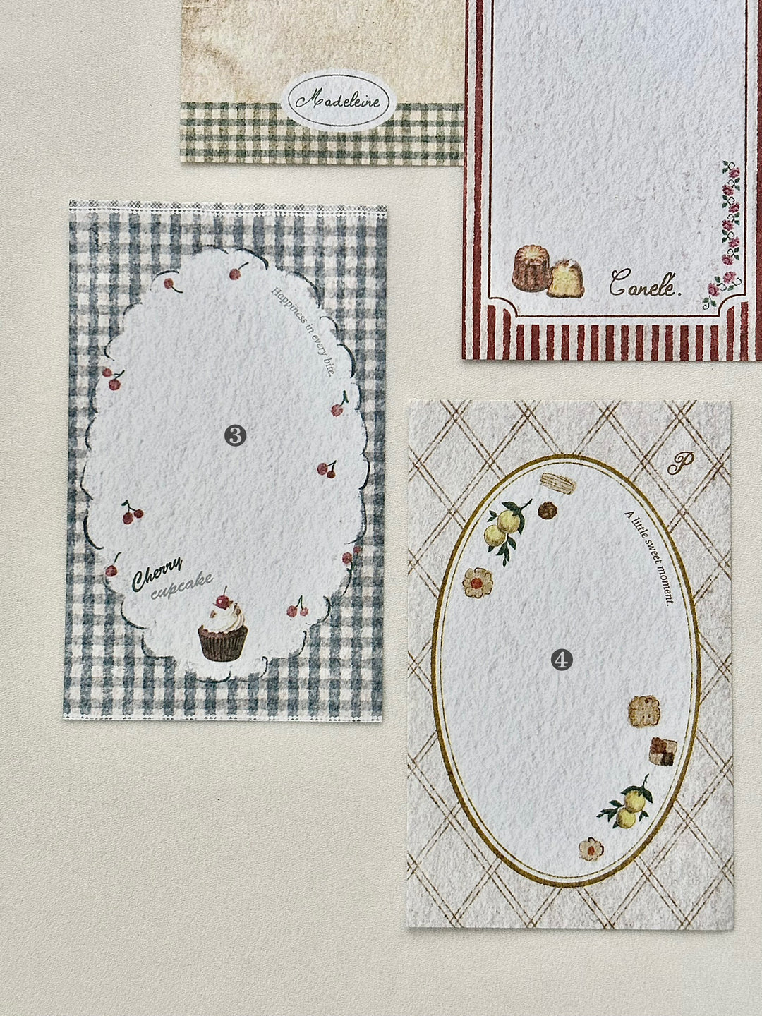 Pion Original Memo/Insert Paper - Dessert (M5)
