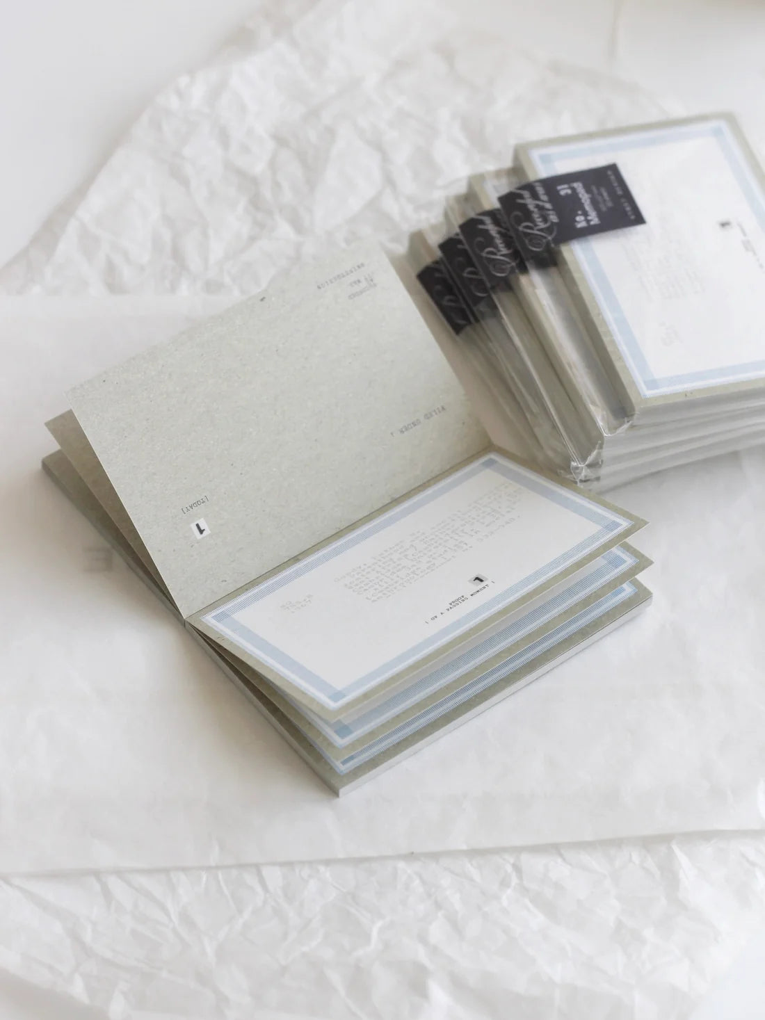 NYRET Design Original Memo Pad (No.31 - No.34) - Recorded as it was