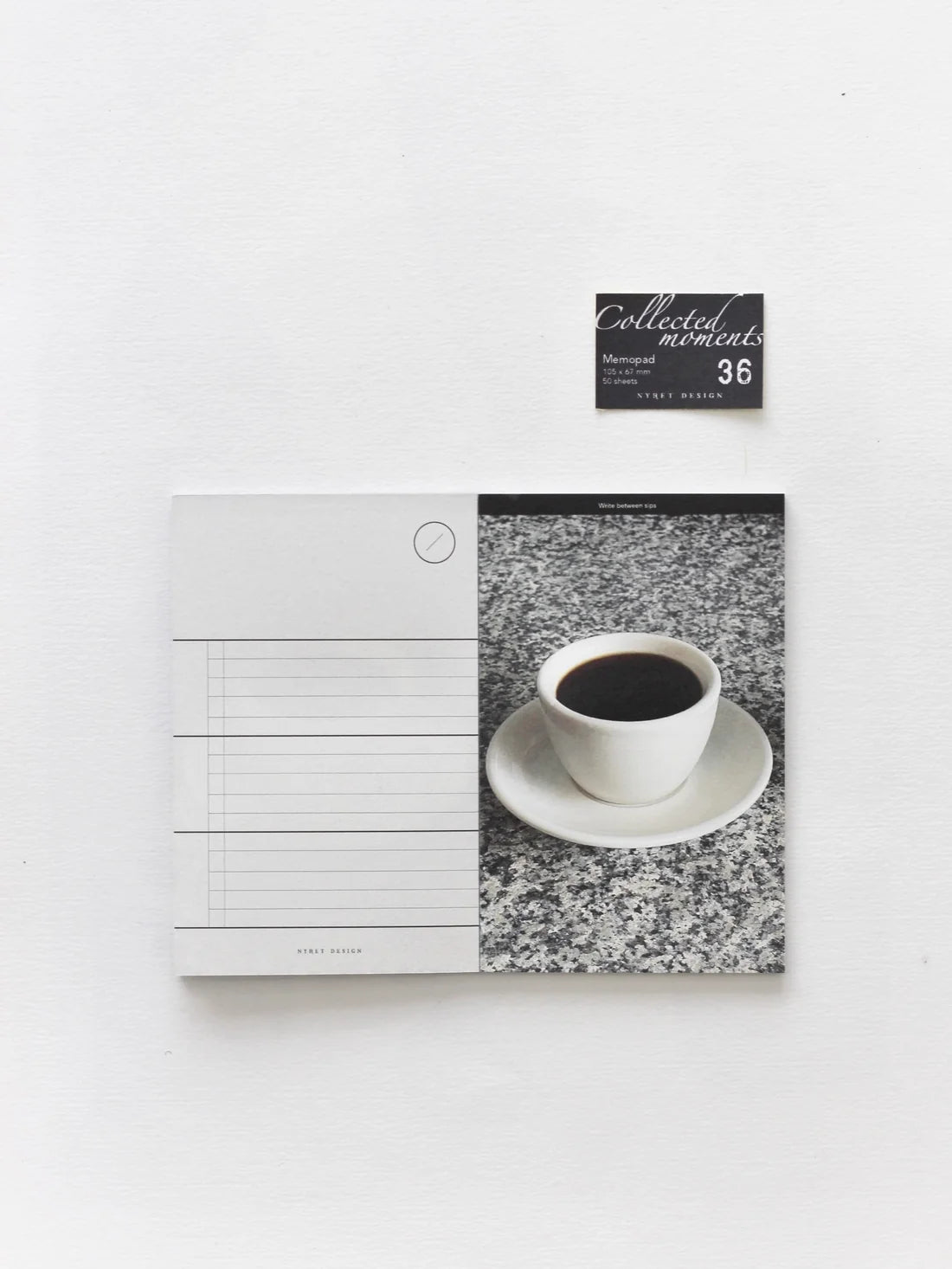 NYRET Design Original Memo Pad (No.35 - No.38) - Collected Moments