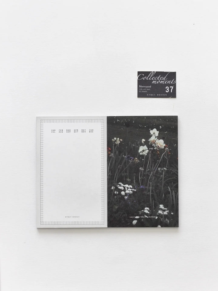 NYRET Design Original Memo Pad (No.35 - No.38) - Collected Moments