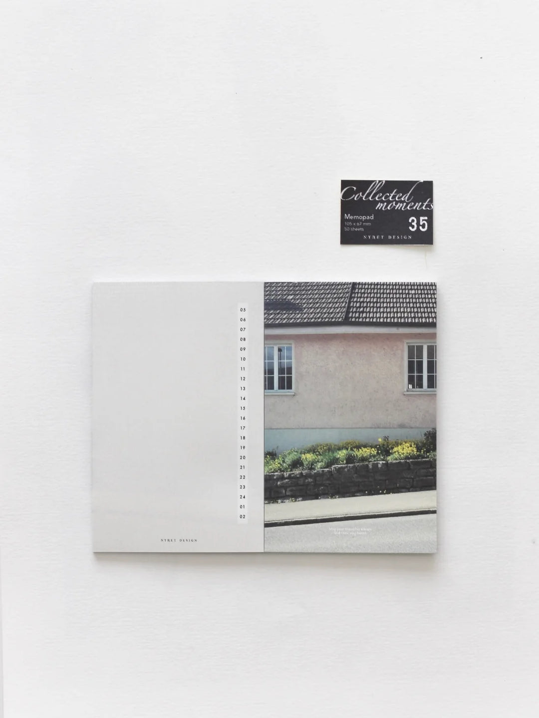 NYRET Design Original Memo Pad (No.35 - No.38) - Collected Moments
