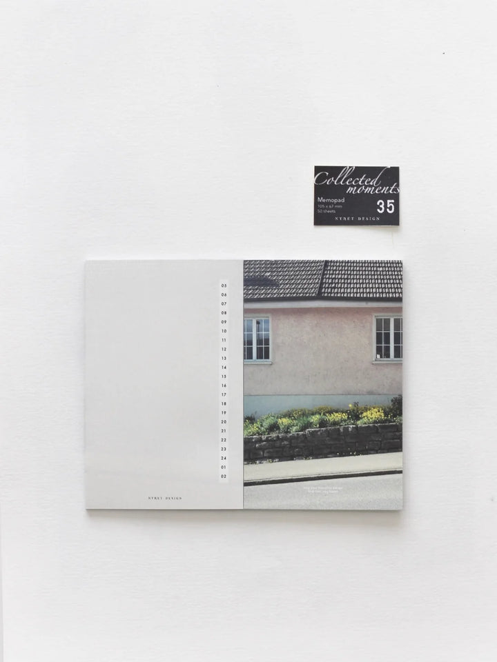 NYRET Design Original Memo Pad (No.35 - No.38) - Collected Moments