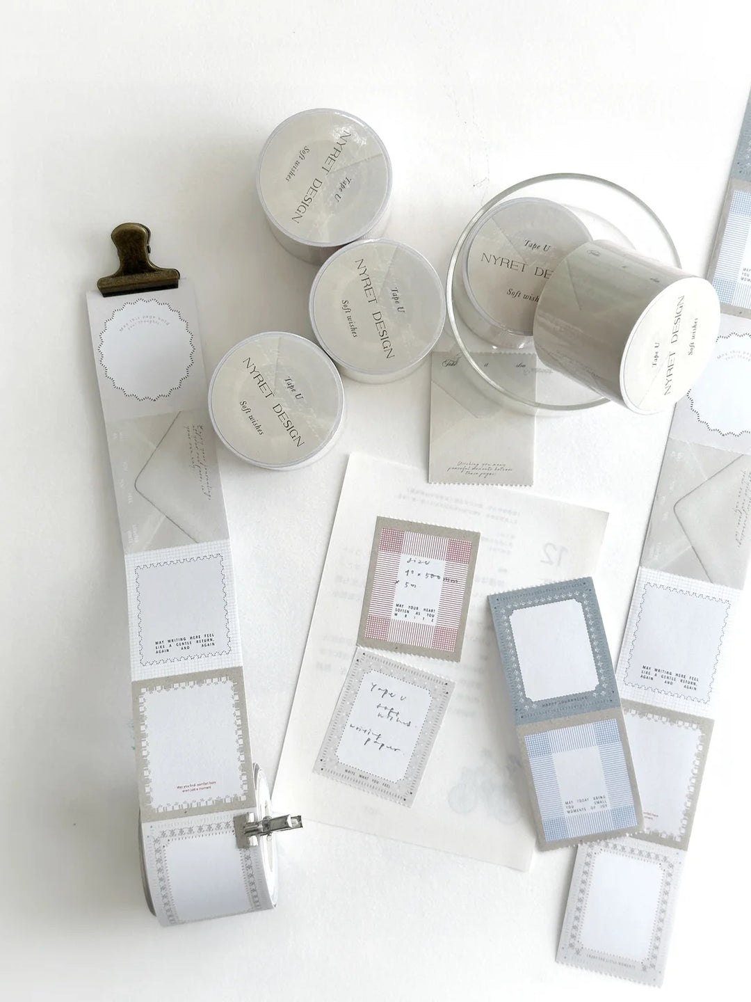 NYRET Design Original Paper Tapes - Soft Wishes (U)