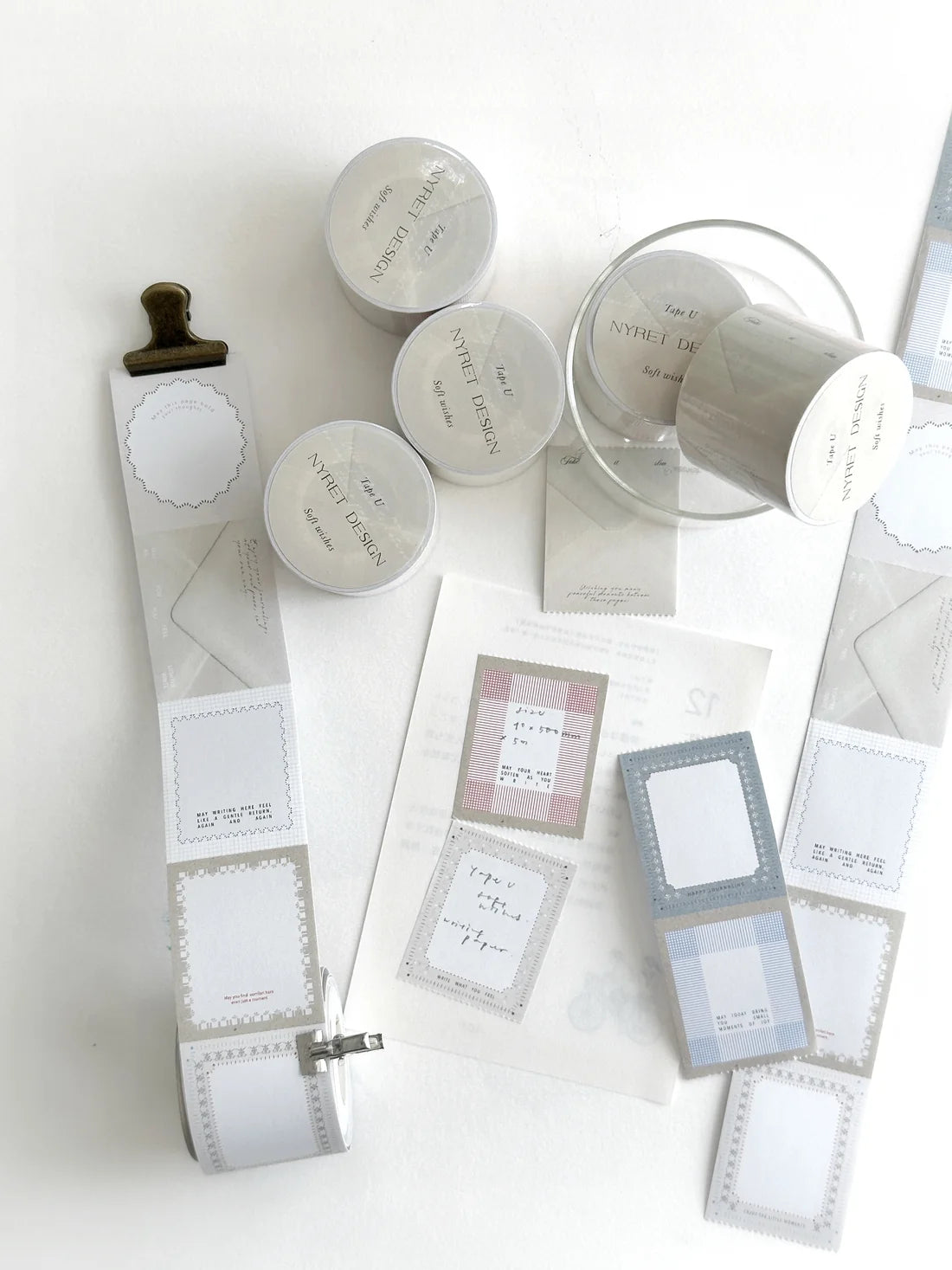 NYRET Design Original Paper Tapes - Soft Wishes (U)