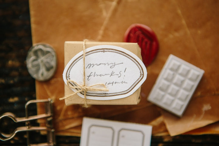 OURS Shell Label Letterpress Book