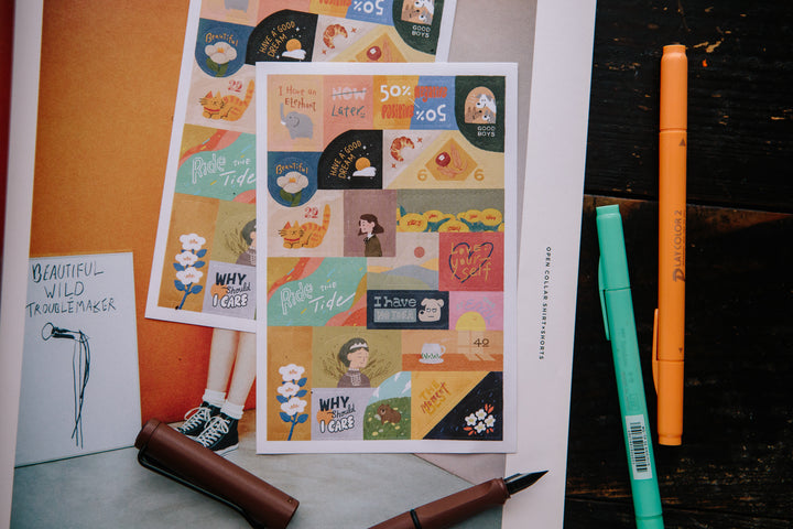 OURS Those Little Thoughts Sticker