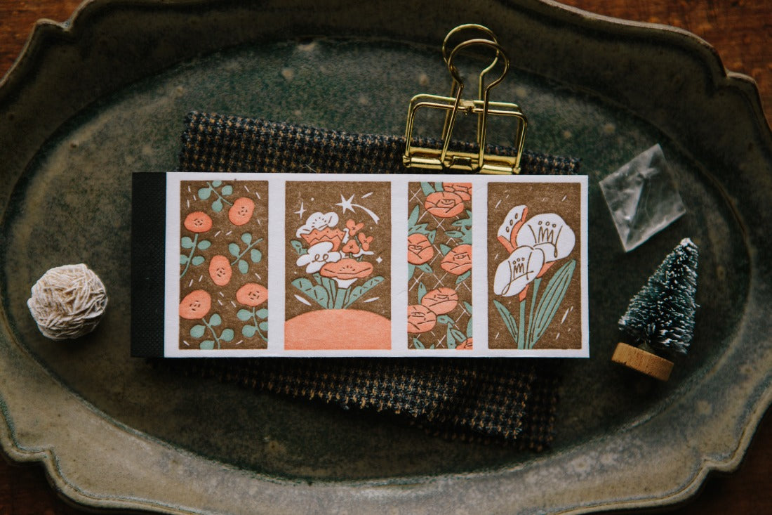 Under the Night Sky Letterpress Book