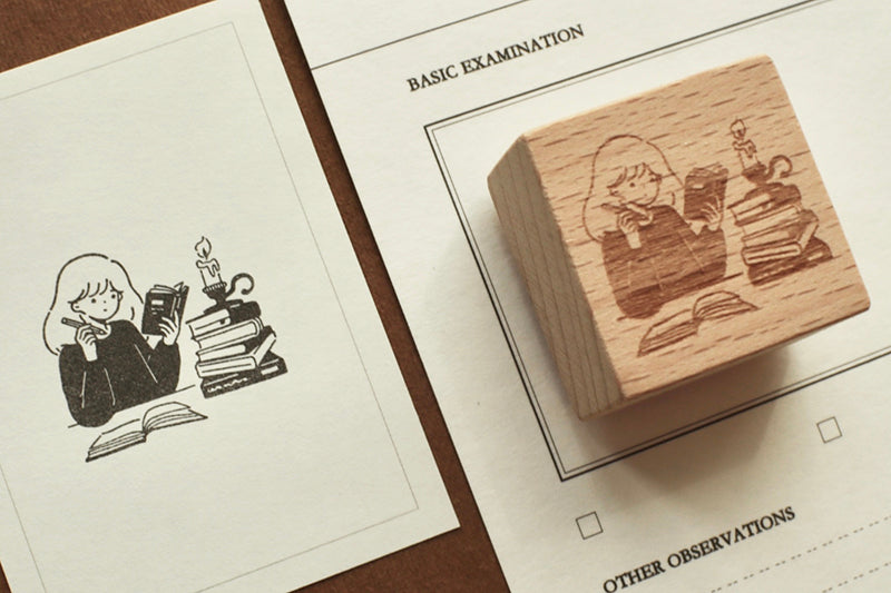 Watch_Them Original Stamp - Chill Time - Reading at Night