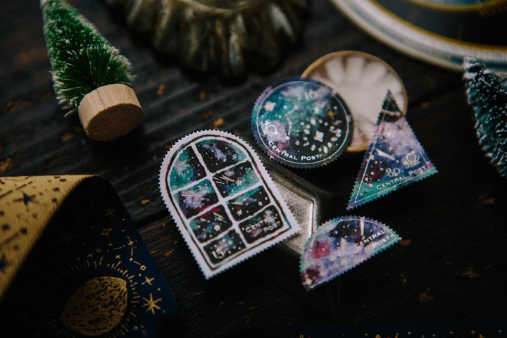 OURS Colorful Night Stamp Sticker