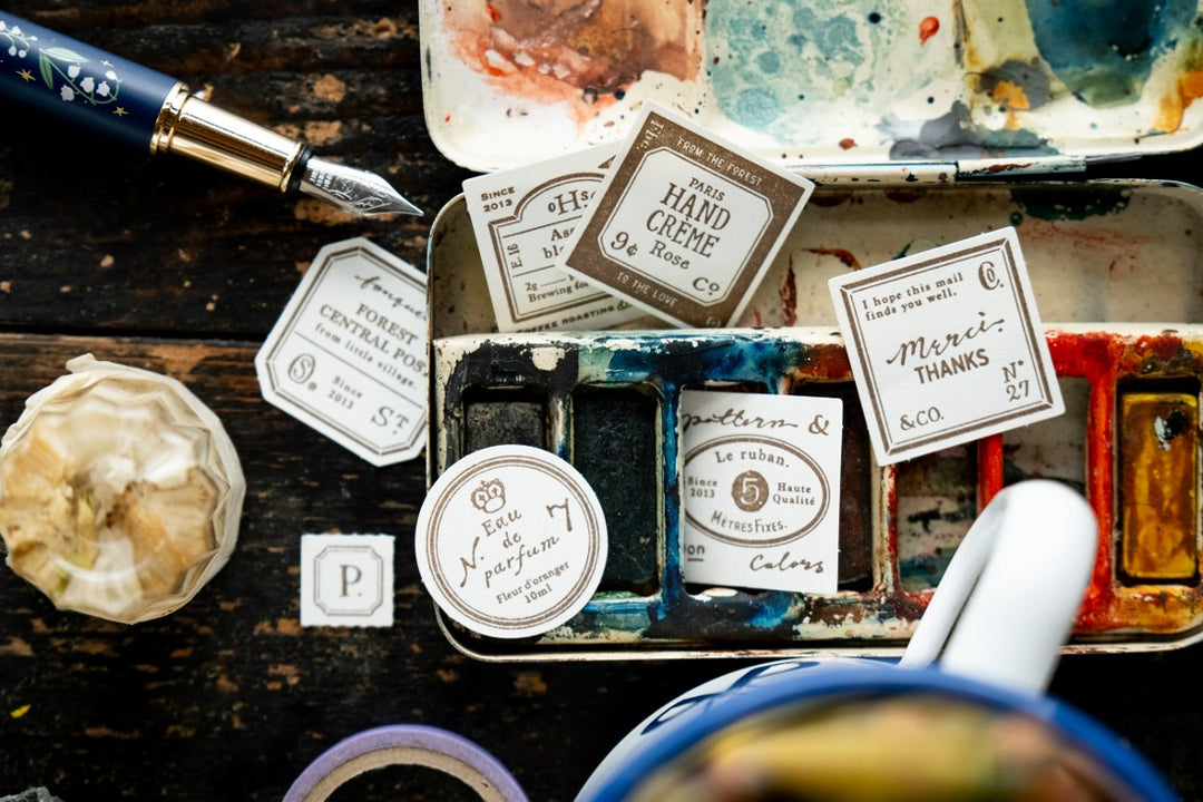 OURS Letterpress Book - Grocery Labels