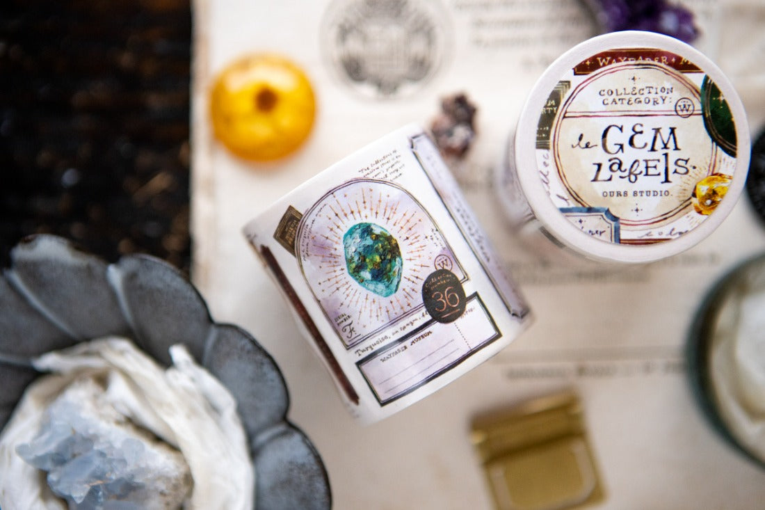 OURS Label Sticker Roll - Gems