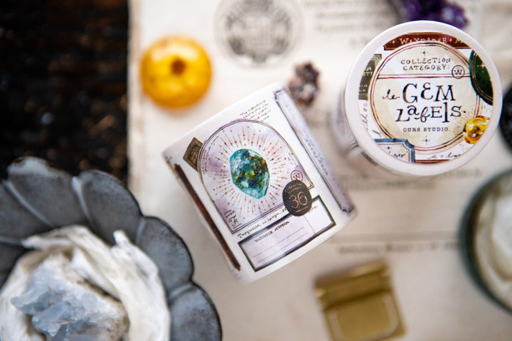 OURS Label Sticker Roll - Gems