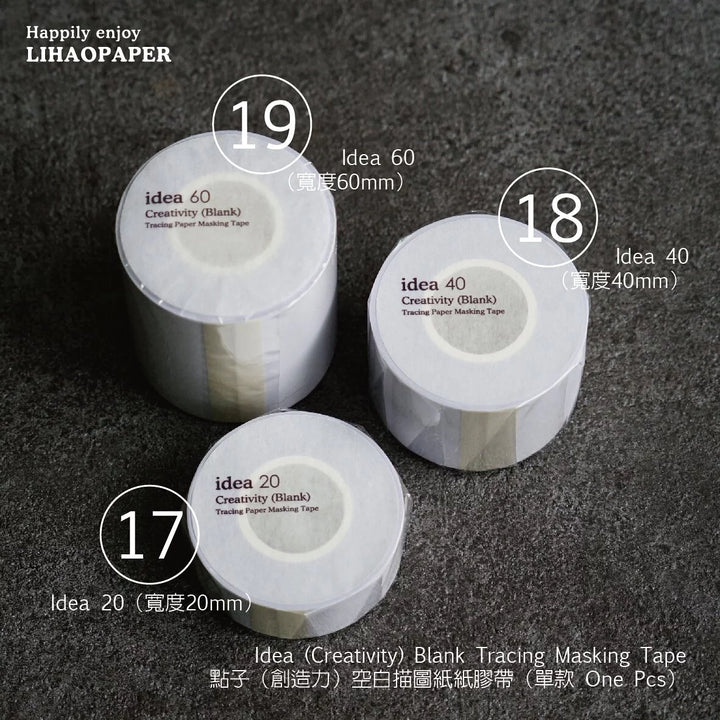 Lihaopaper Idea Blank Tracing Paper Roll