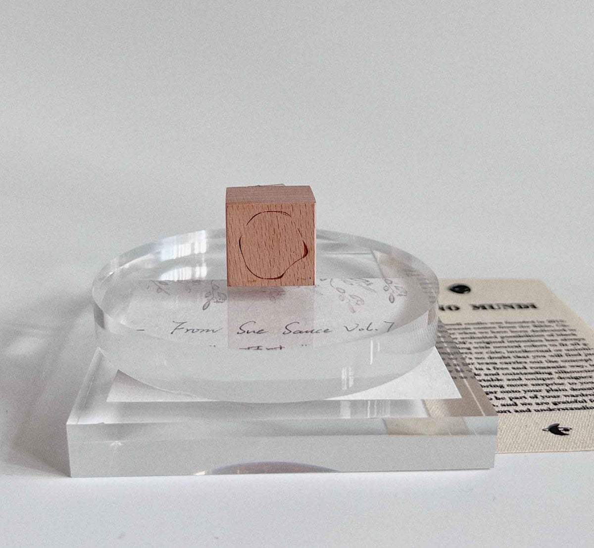 Sue Sauce Rubber Stamp - Vol.7 (New 2022) - Transparent Vase