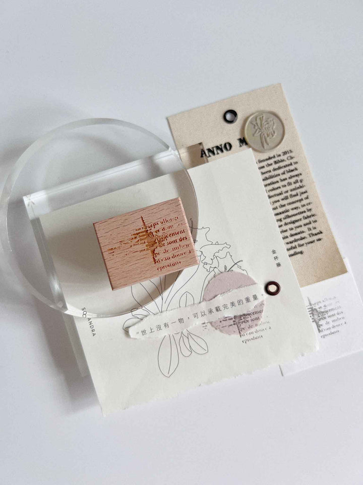 Sue Sauce Rubber Stamp - Vol.7 (New 2022) - Tracing