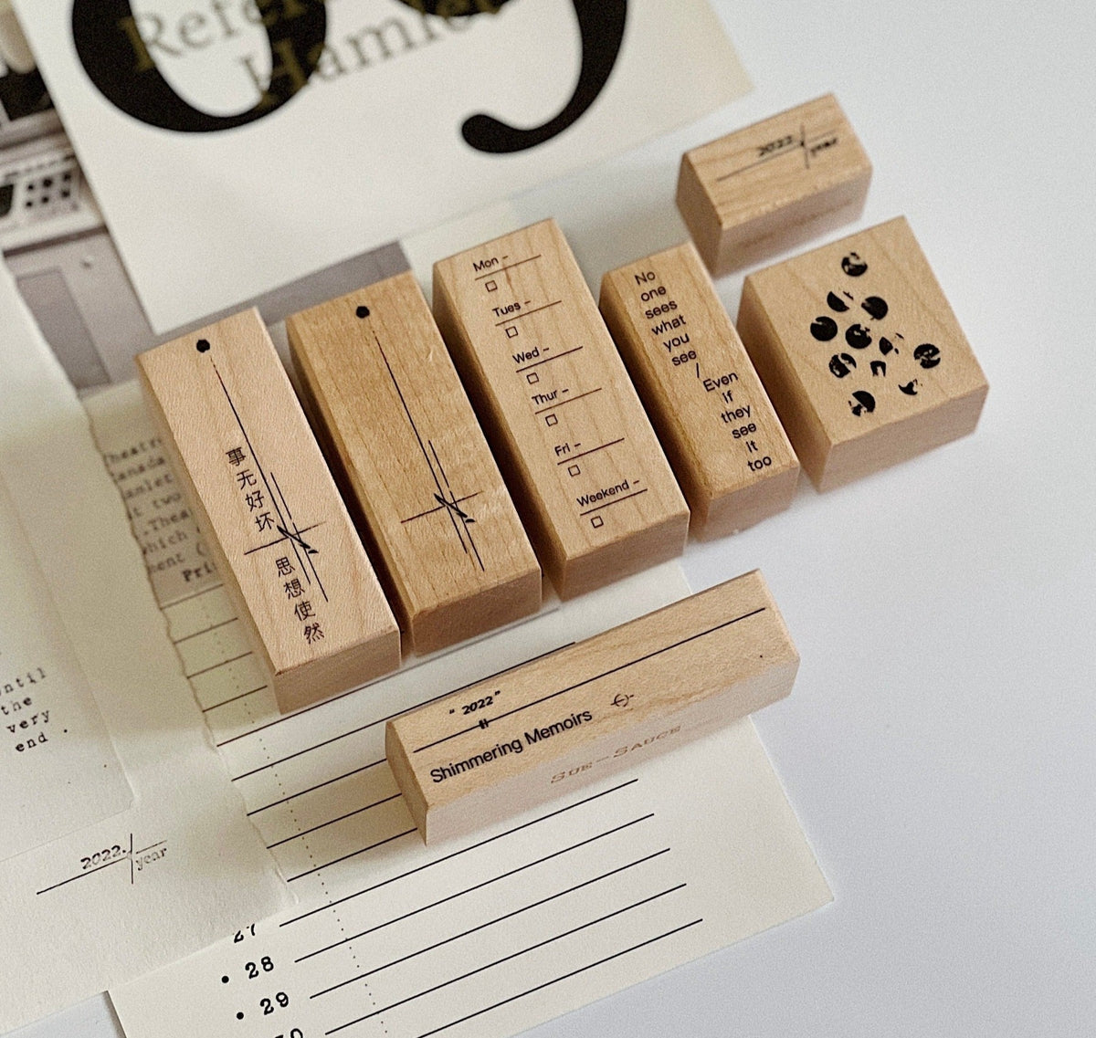 Sue Sauce Rubber Stamp - Vol.8 (New Summer 2022)