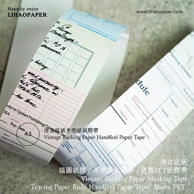 Lihaopaper Vintage Base Layer Tape