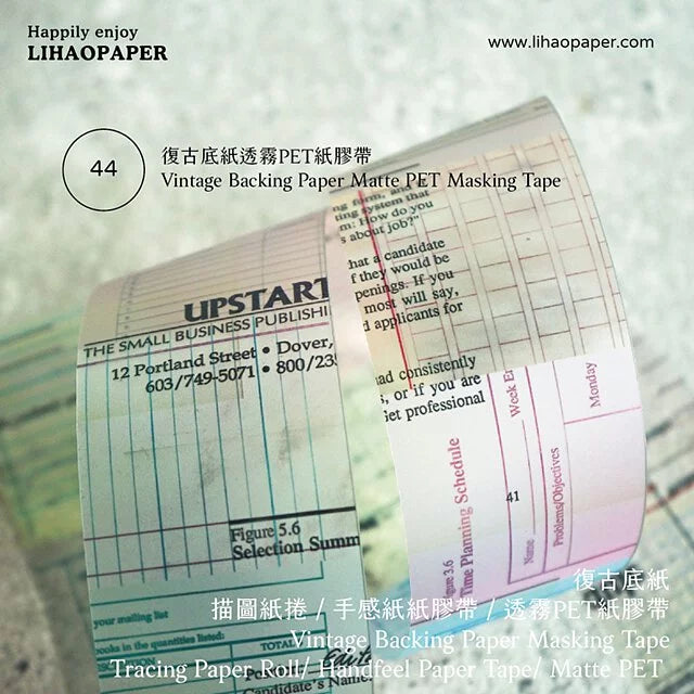 Lihaopaper Vintage Base Layer Tape