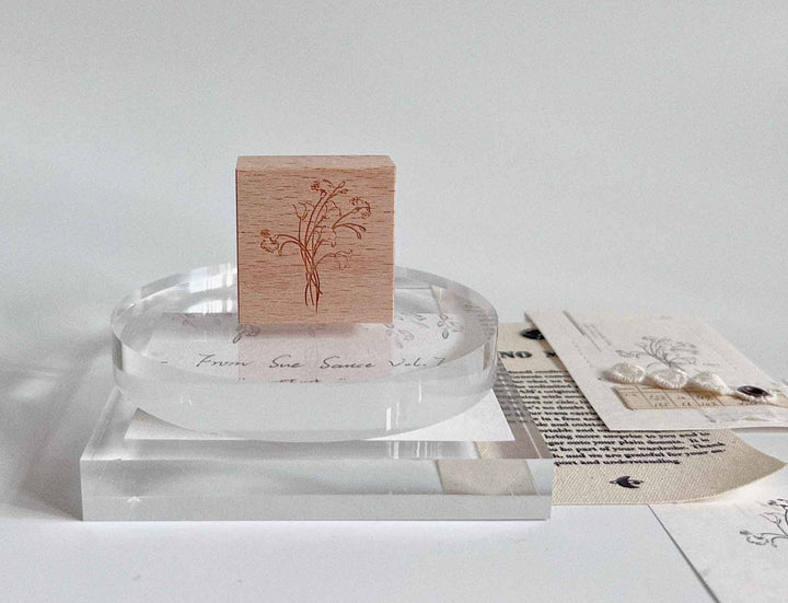 Sue Sauce Rubber Stamp - Vol.7 (New 2022) - Carnation Bouquet