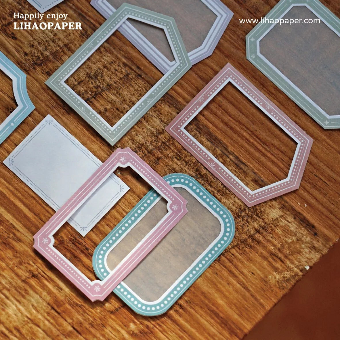 Lihaopaper Double-Layered Label Tape