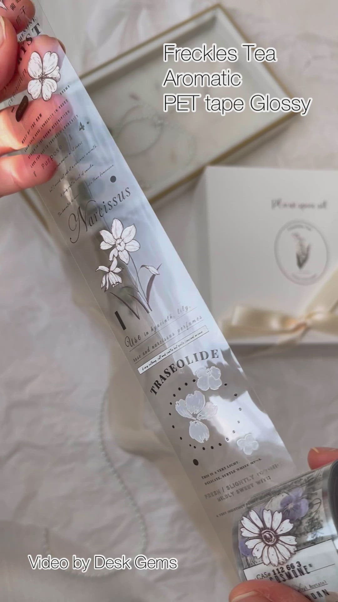 Freckles Tea Leaf Series Tape - Aromatic