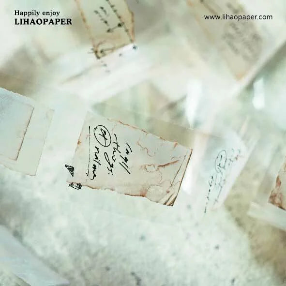 Lihaopaper Fragment Writing Tape - Soft Murmuring 64