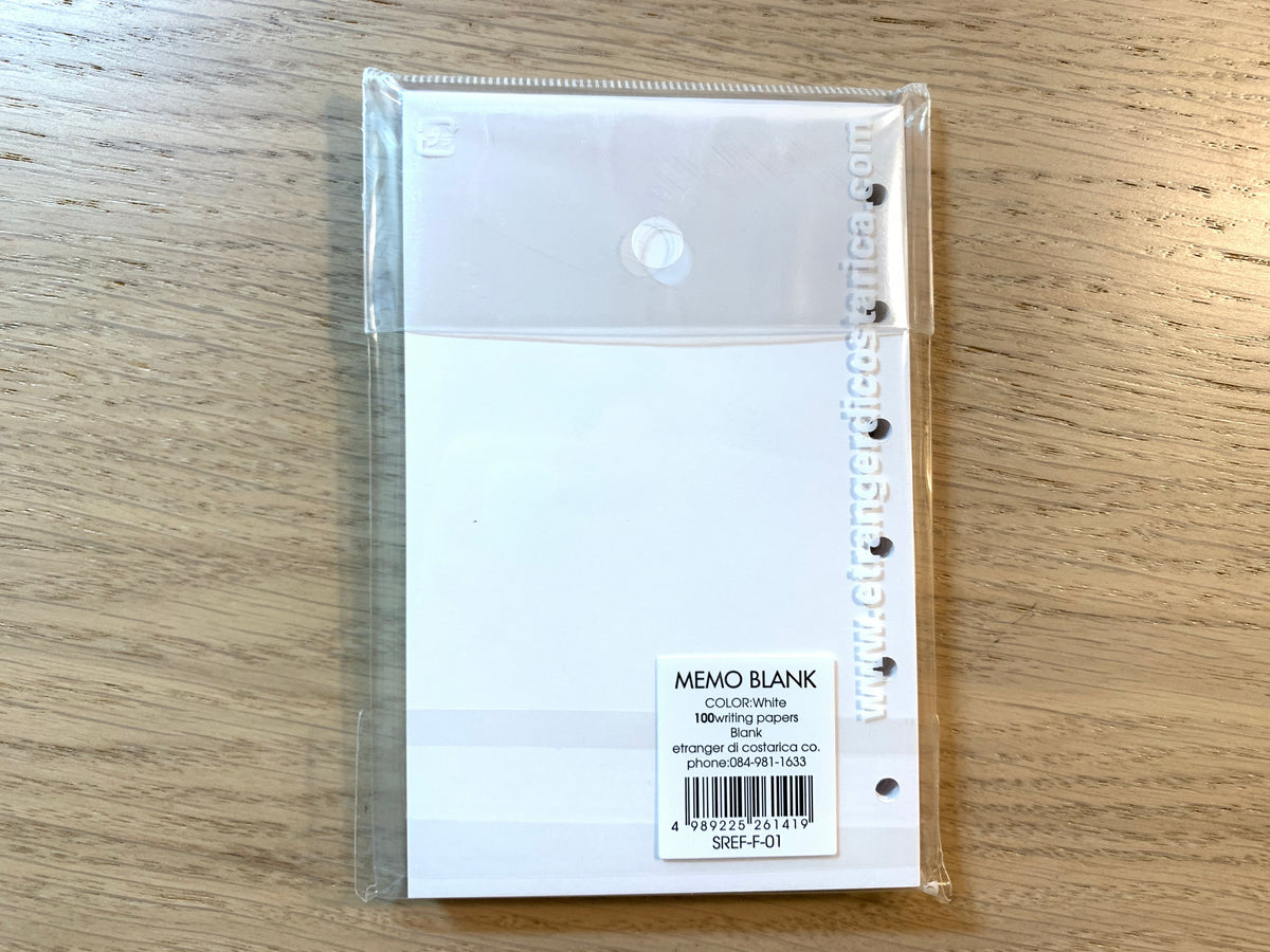 Blank Pocket Size Refills