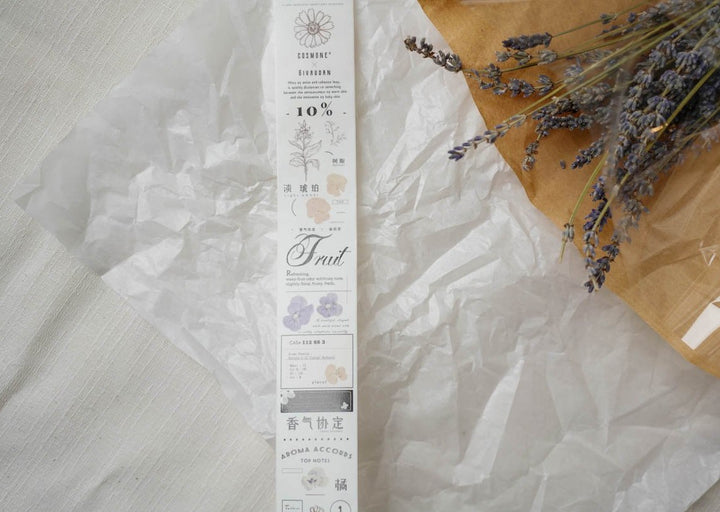 Freckles Tea Leaf Series Washi Tape - Aromatic 