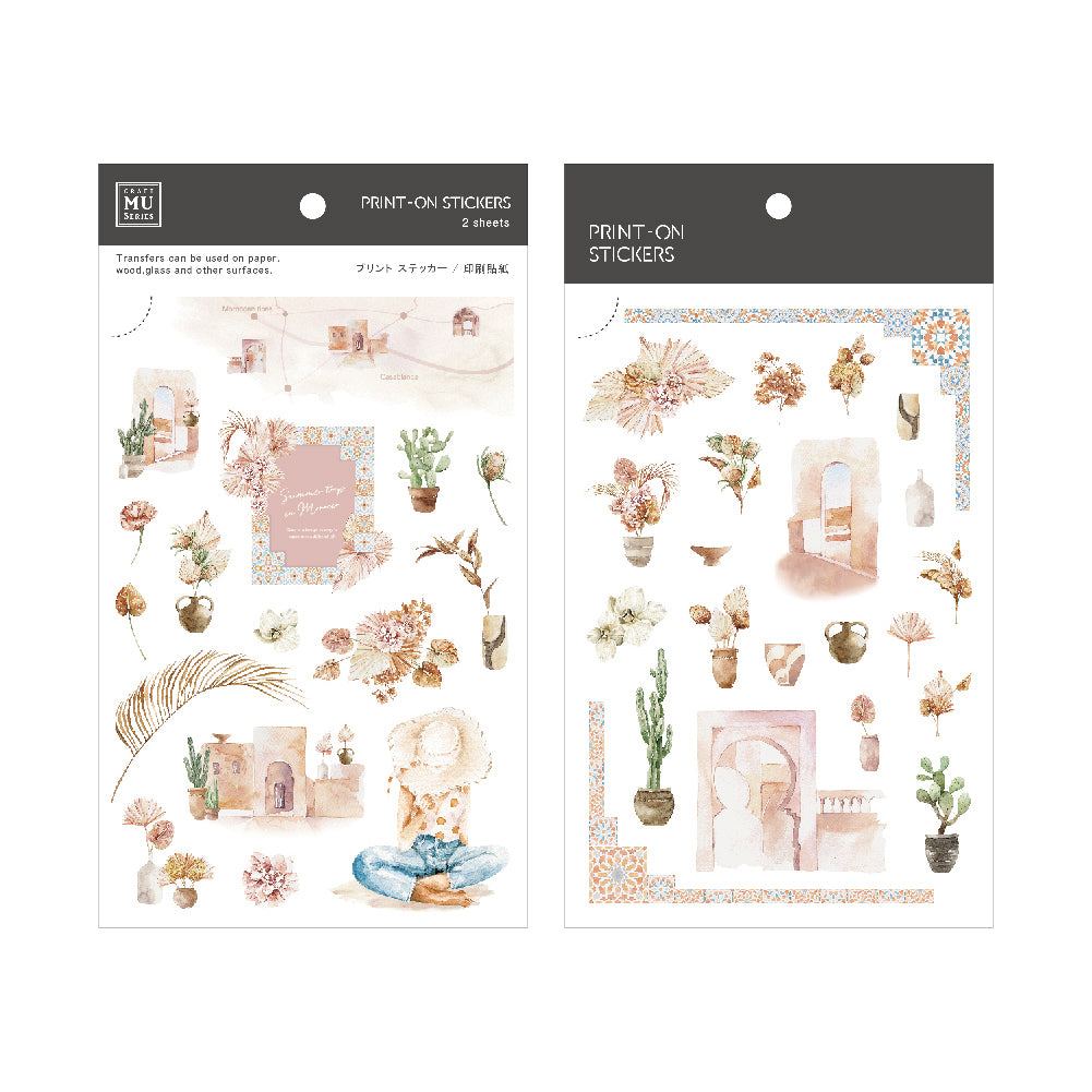 MU Print-on Stickers - No. 197 - Summer Desert Trip