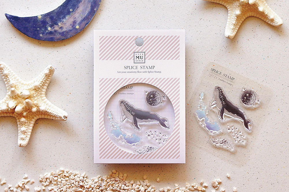 MU Splice Clear Stamps - No. 13 - Big Blue Ocean