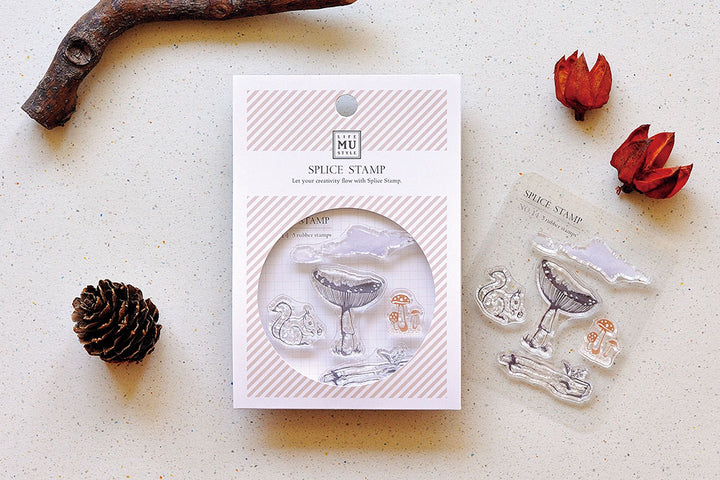 MU Splice Clear Stamps - No. 14 - Forest Floor