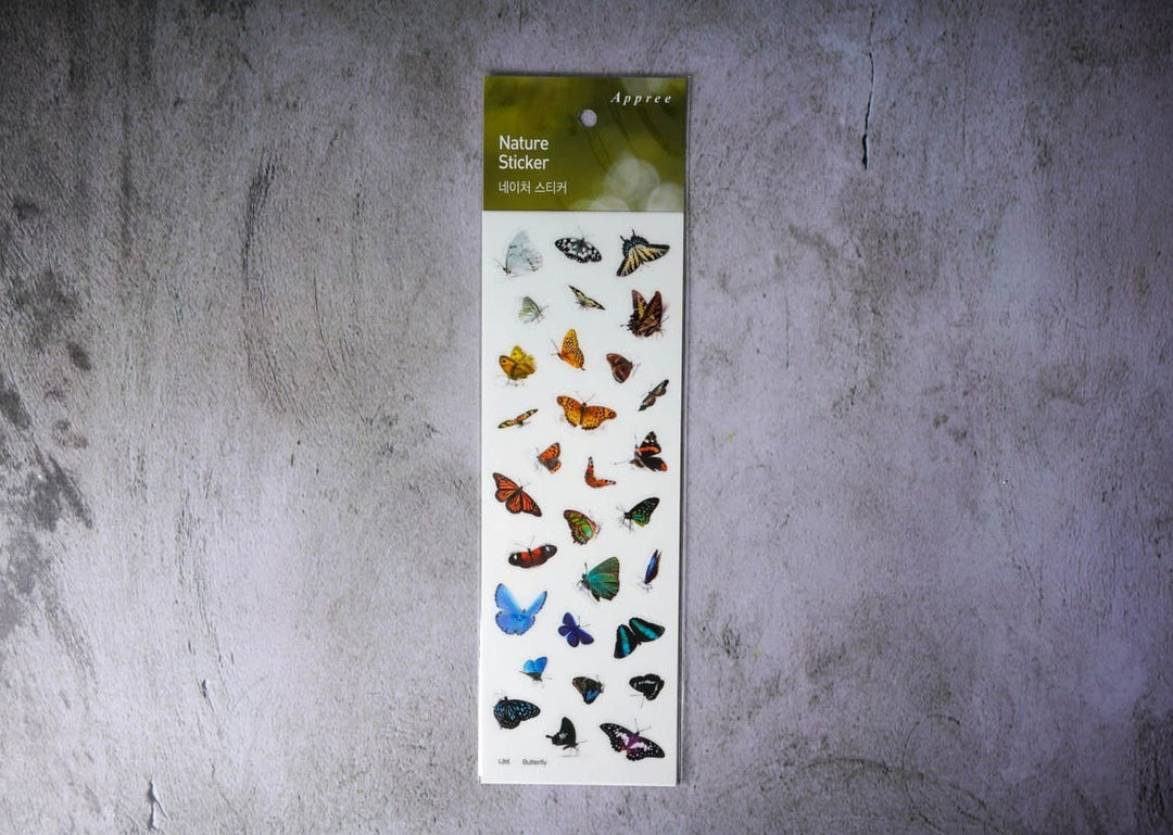 Appree Nature Stickers - Butterfly