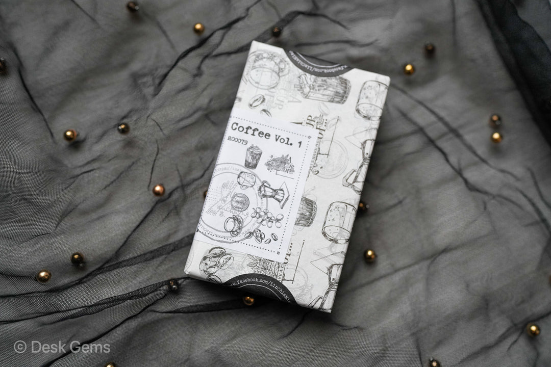 LCN Coffee Rubber Stamp Set - Vol.1 