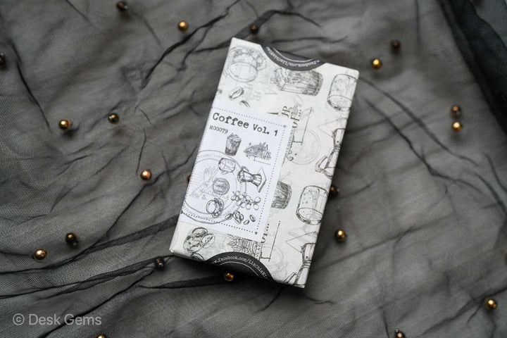 LCN Coffee Rubber Stamp Set - Vol.1 