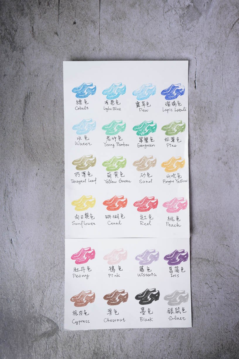 Shachihata Iromoyo Ink Pad Comparison