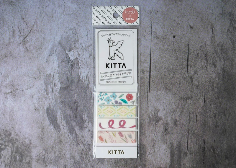 KITTA X Moogy Washi Tapes - Flower