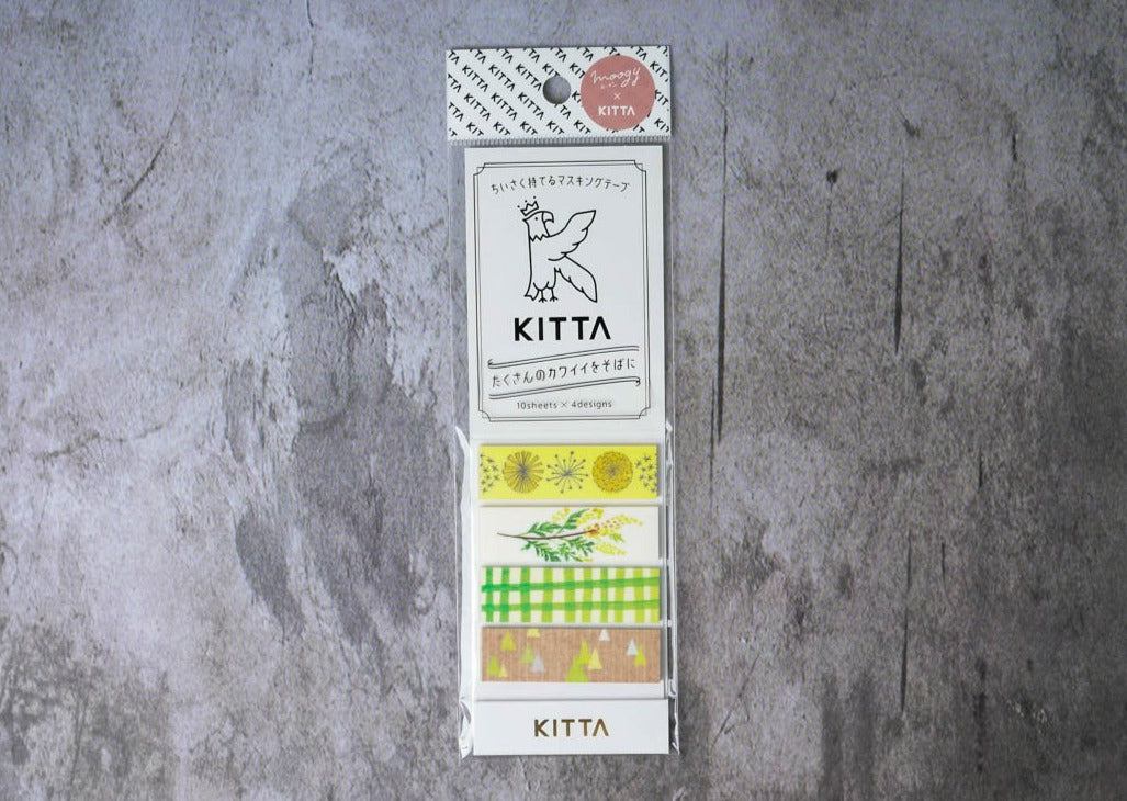 KITTA X Moogy Washi Tapes - Stroll