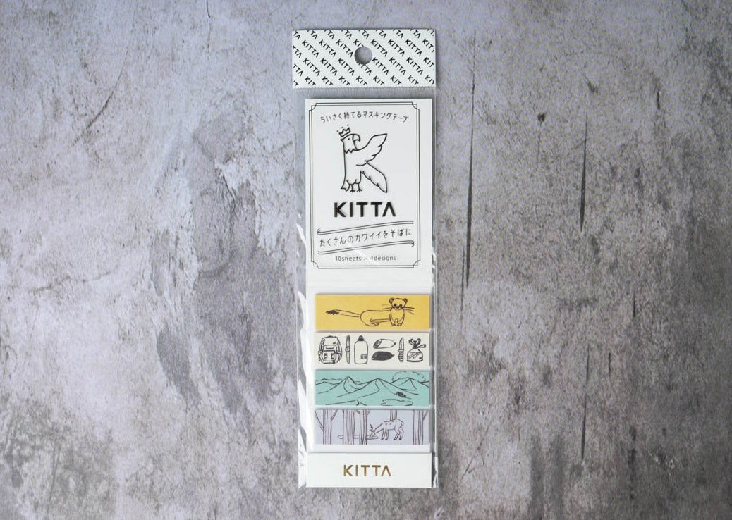 KITTA Washi Tapes - Outdoor