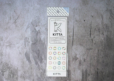 KITTA Seal Washi Tapes - Flower Circles