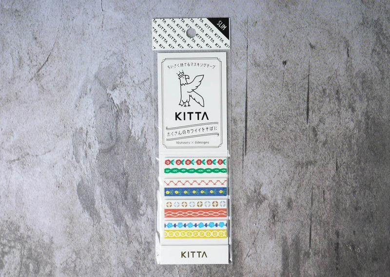 KITTA Slim Washi Tapes - Decorations
