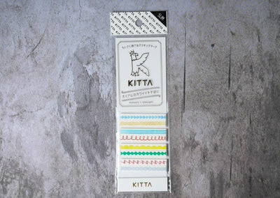 KITTA Slim Washi Tapes - Line