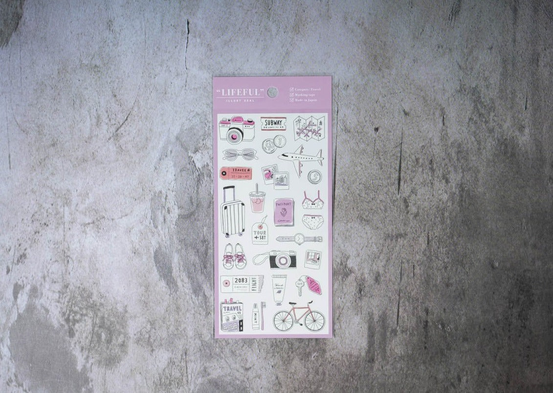 Mind Wave Lifeful Stickers - Travel 