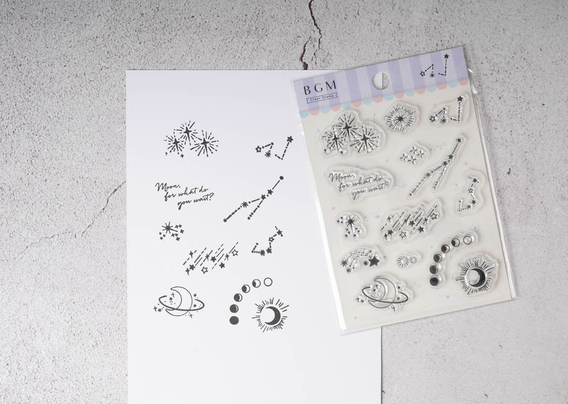 BGM Clear Stamp - Stardust 1
