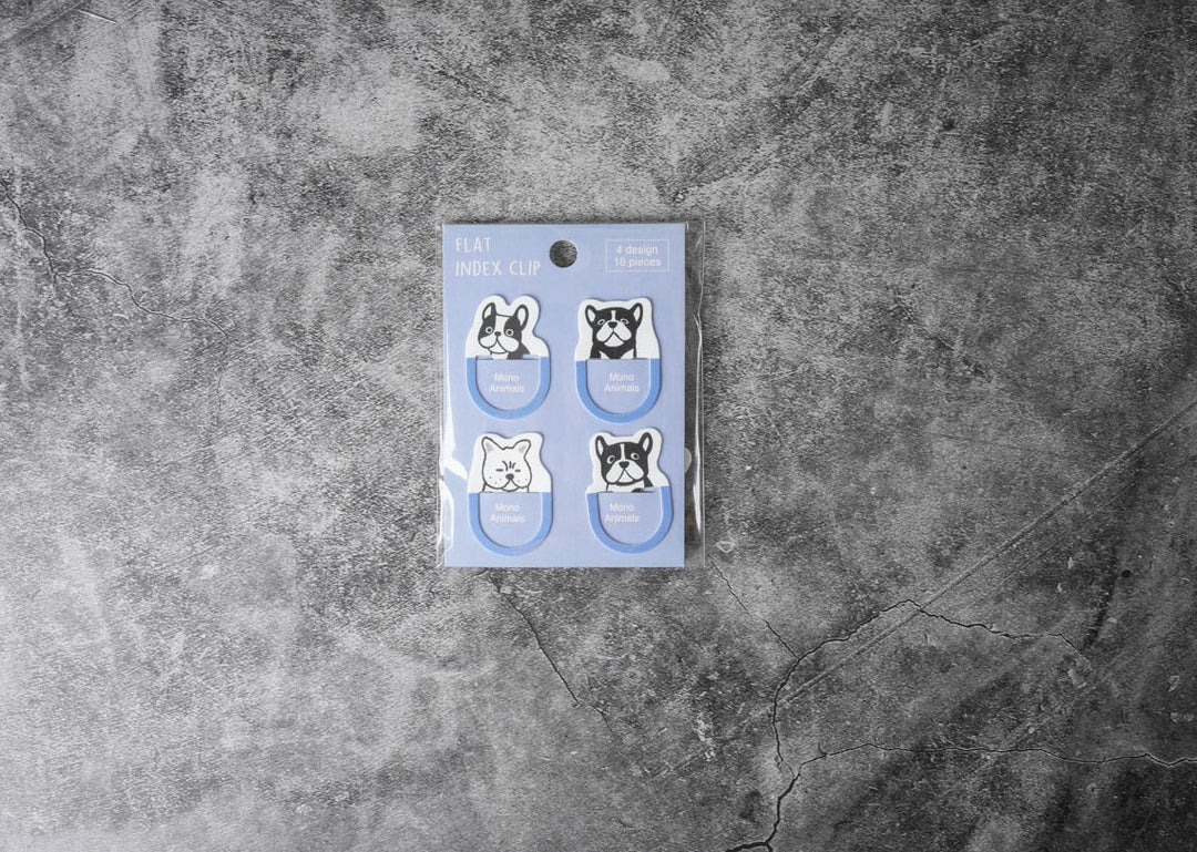 Pine Book Flat Index Clip - Frenchies