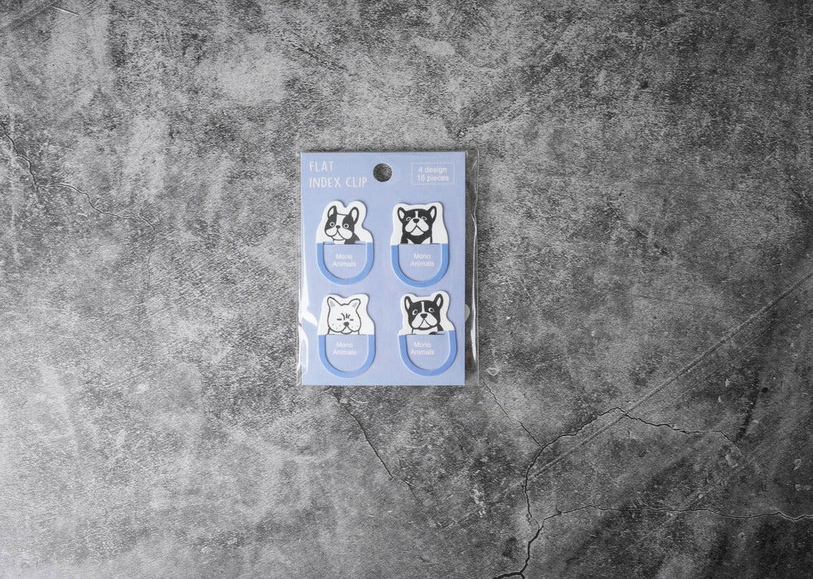 Pine Book Flat Index Clip - Frenchies