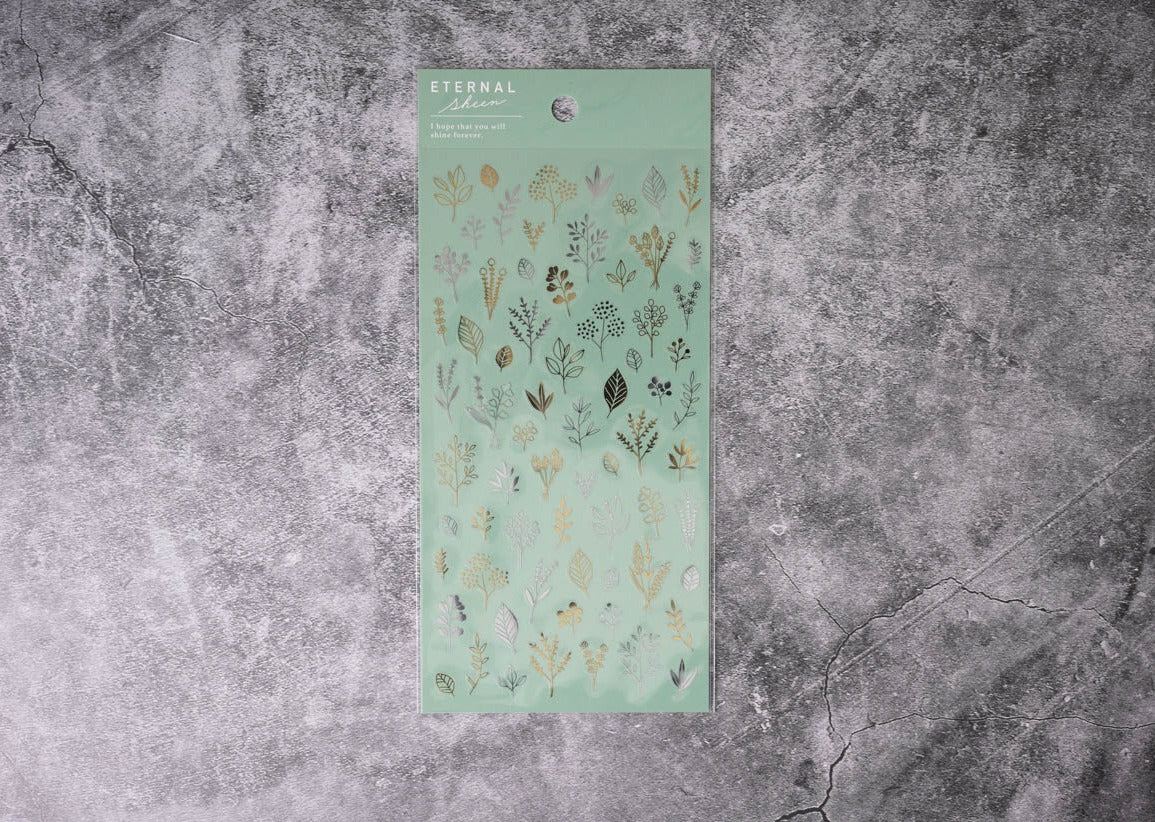 Mind Wave Eternal Sheer Stickers - Plants