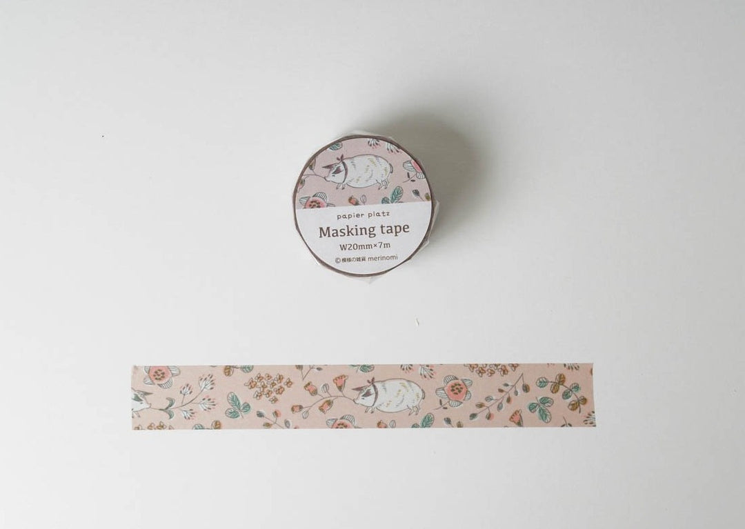 Papier Platz Merinomi Washi Tape - Piglets