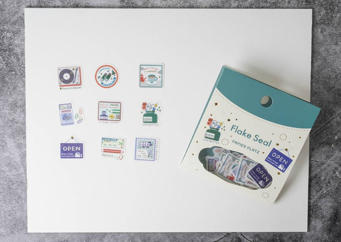 Papier Platz Flake Seals - My Shop
