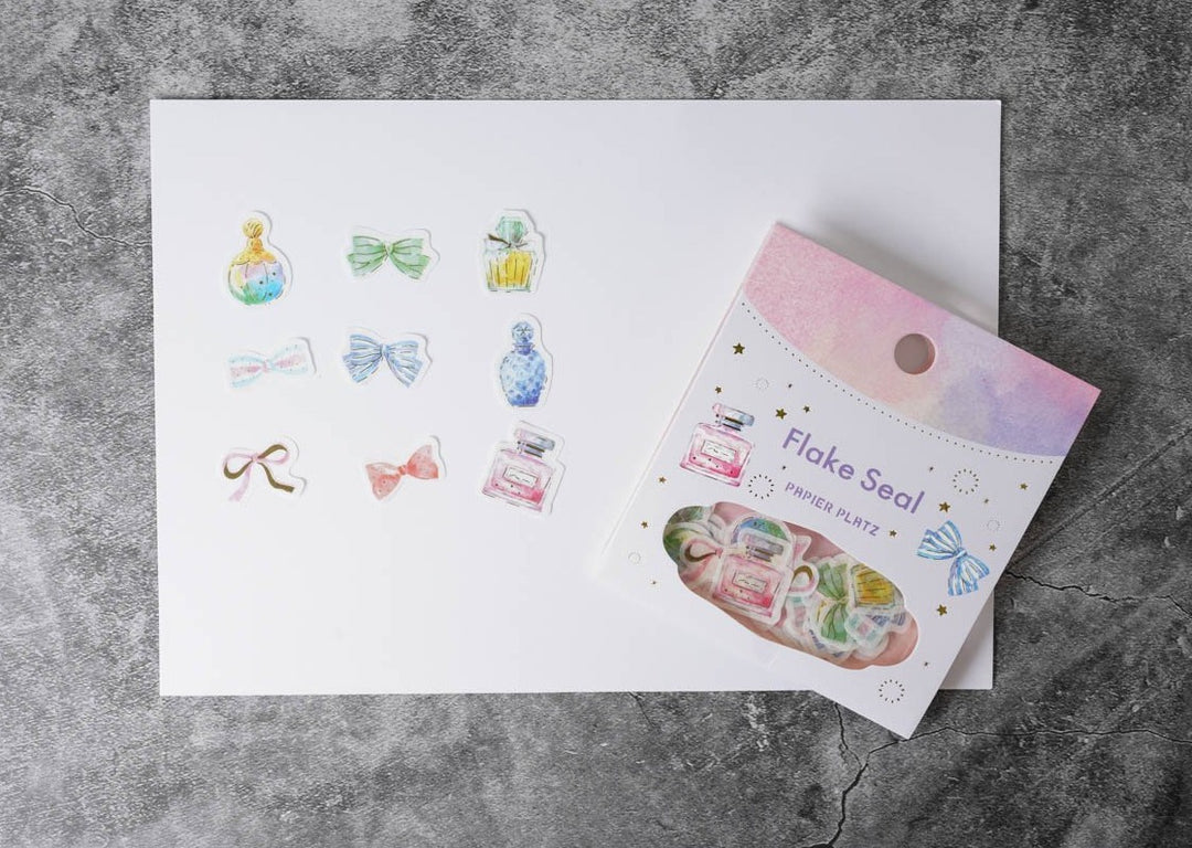 Papier Platz Flake Seals - Perfume and Ribbons 
